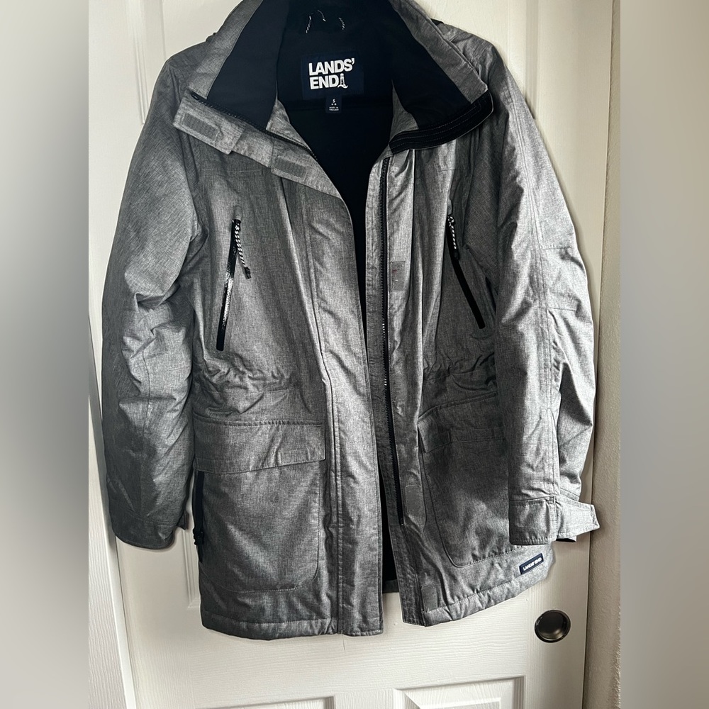 Lands End Grey Women’s Squall Parka